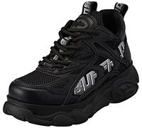 Buffalo Cld Grid, Scarpe da Ginnastica Donna, Nero, 38 EU