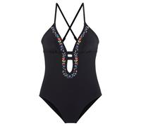 BUFFALO Costume intero 'Flori' colori misti / nero Donna BUFFALO XS-SxA/B