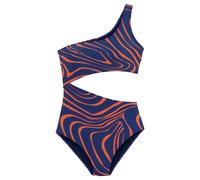 BUFFALO Costume intero 'Monokini Dune' blu scuro / arancione Donna BUFFALO XSxC/D