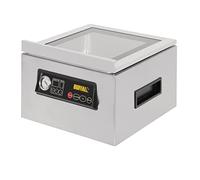 Buffalo CT014 - Macchina per aspirapolvere digitale da camera in acciaio inox, capacità 6,5 l, altezza 271 mm, larghezza 372 mm, lunghezza 423 mm