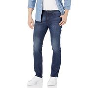 Buffalo David Bitton Ash Fashion Jeans, Lavaggio Scuro Whiskered e Sanded, W38 / L32 Uomo
