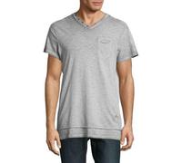 Buffalo David Bitton Maglietta Kiyo Henley Ardent Combo Uomo Taglia XS $39 NUOVO