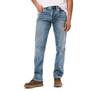 Buffalo David Bitton Straight Six - Jeans da Uomo, 32W x 34L