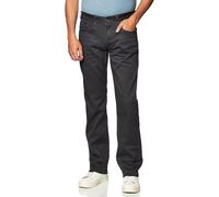 Buffalo David Bitton Straight Six - Jeans da uomo, Carbone, 34W x 30L