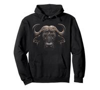 Buffalo Face Farm Bestiame Buffalo Felpa con Cappuccio