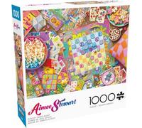Buffalo Games - Aimee Stewart - Kitschy Game Night - 1000 Piece Jigsaw Puzzle for Adults - Challenging Puzzle Game Nights - Finished Size is 26.75 x 19.75