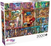 Buffalo Games - Aimee Stewart - The Grand Fiction Library - 2000 Piece Jigsaw Puzzle for Adults -Challenging Puzzle Game Nights - Finished Size is 38.50 x 26.50