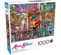 Buffalo Games - Aimee Stewart - The Grand Fiction Library - Puzzle da 1000 pezzi per adulti impegnativo puzzle perfetto per serate di gioco - Dimensioni del puzzle finito: 26,75 x 19,75