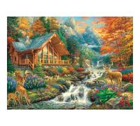 Buffalo Games - Alpine Serenity - Puzzle da 1000 pezzi con immagini nascoste
