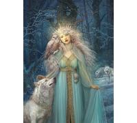 Buffalo Games - Annie Stegg Gerard - The Snow Queen - 1000 Piece Jigsaw Puzzle for Adults - Challenging Puzzle Game Nights - Finished Size is 26.75 x 19.75