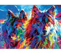 Buffalo Games - Blend COTA - Wolves True Love - Puzzle da 1000 pezzi per adulti - Puzzle impegnativo perfetto per serate di gioco - Dimensioni finite 26,75 x 19,75
