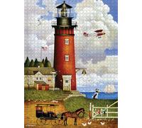 Buffalo Games - Charles Wysocki - Daddy's Coming Home - Puzzle da 1000 pezzi per adulti - Puzzle impegnativo perfetto per serate di gioco