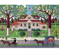 Buffalo Games - Charles Wysocki - Gelato e Hopscotch - Puzzle da 1000 pezzi per adulti impegnativo puzzle perfetto per serate di gioco - Dimensioni del puzzle finito è 26,75 x 19,75
