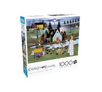 Buffalo Games - Charles Wysocki - Know it All - 1000 Piece Jigsaw Puzzle for Adults -Challenging Puzzle Game Nights - Finished Size is 26.75 x 19.75
