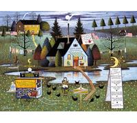 Buffalo Games - Charles Wysocki - Know it All - 1000 Piece Jigsaw Puzzle for Adults -Challenging Puzzle Game Nights - Finished Size is 26.75 x 19.75