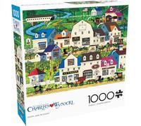 Buffalo Games - Charles Wysocki - Negozi e Buggy - Puzzle da 1000 pezzi per adulti impegnativo puzzle perfetto per serate di gioco - Dimensioni finite 26,75 x 19,75