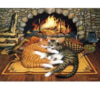 Buffalo Games - Charles Wysocki - Tutto bruciato - Puzzle da 1000 pezzi per adulti - Puzzle impegnativo perfetto per serate di gioco - Dimensioni finite 26,75 x 19,75
