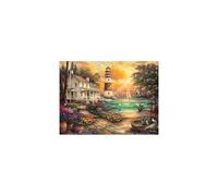 Buffalo Games - Chuck Pinson - Cottage sul mare - Puzzle da 1000 pezzi