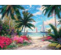 Buffalo Games - Chuck Pinson - Sea Breeze Trail - Puzzle da 1000 pezzi per adulti - Puzzle impegnativo perfetto per serate di gioco - Dimensioni finite 26,75 x 19,75