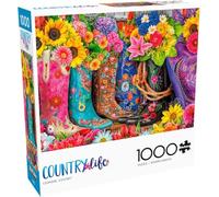Buffalo Games - Colori Cowgirl - Puzzle da 1000 pezzi