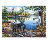 Buffalo Games - Darrell Bush - Blue Sky Reflection - Puzzle da 1000 pezzi per adulti - Puzzle impegnativo perfetto per le serate di gioco - Dimen