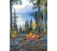 Buffalo Games - Darrell Bush - Camera con vista - Puzzle da 1000 pezzi per adulti - Puzzle impegnativo perfetto per serate di gioco - Dimensioni finite 26,75 x 19,75