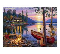 Buffalo Games Darrell Bush Kanusee 1000-teiliges Puzzle