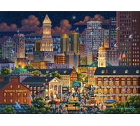 Buffalo Games - Eric Dowdle - Boston Market - Puzzle da 1000 pezzi per adulti impegnativo puzzle perfetto per serate di gioco - Dimensioni del puzzle finito è 26,75 x 19,75