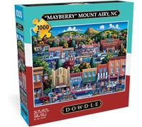 Buffalo Games - Eric Dowdle - Mt Airy, NC - Mayberry - Puzzle da 1000 pezzi per adulti impegnativo puzzle perfetto per serate di gioco - Dimensioni finite 26,75 x 19,75