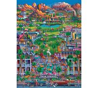 Buffalo Games - Eric Dowdle - Palm Springs - Puzzle da 1000 pezzi per adulti impegnativo puzzle perfetto per serate di gioco - Dimensioni del puzzle finito è 26,75 x 19,75