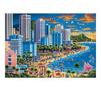Buffalo Games - Eric Dowdle - Waikiki - puzzle da 300 pezzi per adulti - puzzle di ricerca perfetta per le serate di gioco - Le dimensioni finite son