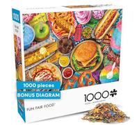 Buffalo Games - Fun Fair Food - Puzzle da 1000 pezzi