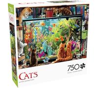 Buffalo Games - Garry Walton - Distrazione del gattino - Puzzle da 750 pezzi per adulti impegnativo puzzle perfetto per serate di gioco - Dimensioni finite 24,00 x 18,00