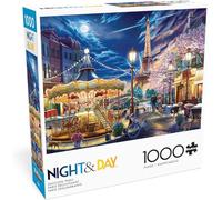 Buffalo Games - Image World - Dazzling Paris - 1000 Piece Jigsaw Puzzle for Adults -Challenging Puzzle Game Nights - Finished Size is 26.75 x 19.75