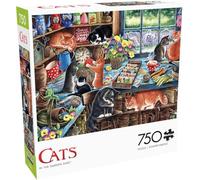 Buffalo Games - Irina Garmashova-Cawton - in The Garden Shed - 750 Piece Jigsaw Puzzle for Adults -Challenging Puzzle Game Nights - Finished Size is 24.00 x 18.00