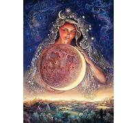 Buffalo Games - JoWall - Moon Goddess - 1000 Piece Jigsaw Puzzle for Adults -Challenging Puzzle Game Nights - Finished Size is 26.75 x 19.75