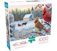 Buffalo Games - Kim Norlien - Mattina cremisi bianca - Puzzle da 1000 pezzi