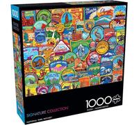 Buffalo Games - Lewis T. Johnson - Patch del Parco Nazionale - Puzzle da 1000 pezzi per adulti - Puzzle impegnativo perfetto per serate di gioco - Dimensioni finite 26,75 x 19,75