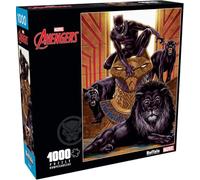 Buffalo Games - Marvel - Pantera Nera (Vol. 6) Variante #1 - Puzzle da 1000 pezzi per adulti Puzzle impegnativo perfetto per serate di gioco - Dimensioni del puzzle finito è 26,75 x 19,75