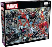 Buffalo Games - Marvel - Spider-Verse - Puzzle da 2000 pezzi per adulti impegnativo puzzle perfetto per serate di gioco - Dimensioni del puzzle finito è 38,50 x 26,50