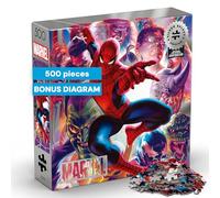 Buffalo Games - Marvel The Amazing Spider-Man #33 500 pezzi Jigsaw Puzzle, Noir Select Edition