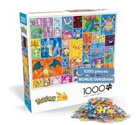Buffalo Games Pokemon - Cornici - Puzzle da 1000 pezzi per adulti - Puzzle stimolante perfetto per le serate di gioco - 1000 pezzi - Dimensione finita 68 x 50 cm - L