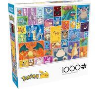 Buffalo Games Pokemon - Cornici - Puzzle da 1000 pezzi per adulti - Puzzle stimolante perfetto per le serate di gioco - 1000 pezzi - Dimensione finita 68 x 50 cm - L