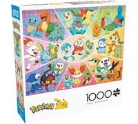 Buffalo Games - Pokemon- Begin Your Adventure - 1000 Piece Jigsaw Puzzle for Adults -Challenging Puzzle Game Nights - Finished Size is 26.75 x 19.75