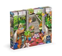 Buffalo Games - Sapphire Select - Tracy Flickenger - Serra da giardino - Puzzle da 1000 pezzi - impegnativo e divertente - Tavola puzzle con retro blu - Scatola regalo - Poster a grandezza naturale