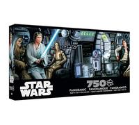 Buffalo Games - Serie panoramica - Star Wars - Jedi Training Begins - Puzzle da 750 pezzi per adulti - Puzzle impegnativo perfetto per serate di gioco - Dimensioni finite 38,25 x 11,25
