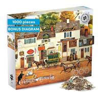 Buffalo Games Silver Select, Charles Wysocki Olde Cape Cod - Puzzle da 1000 pezzi per adulti, puzzle impegnativo perfetto per serate di gioco, dimensioni finite: 68 x 50 cm
