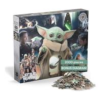 Buffalo Games - Silver Select - Star Wars - Grogu's Journey - 2000 Piece Jigsaw Puzzle for Adults -Challenging Puzzle Game Nights - Finished Size is 38.50 x 26.50