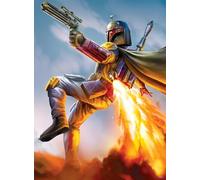 Buffalo Games - Star Wars - 4 x 1 Multipack - Multipack classico #2 - Puzzle multipezzo per adulti -Puzzle impegnativo perfetto per serate di gioco - Le dimensioni finite variano