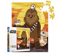 Buffalo Games - Star Wars™ Chewie, BB-8 e Porgs Puzzle da 100 pezzi Puzzle colorato per famiglie e bambini - Pezzi tagliati con precisione, belle opere d'arte e ore di divertimento rilassante